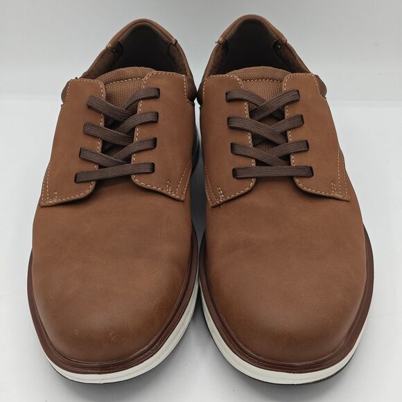 Lands\' End Men\'s Sport Oxford Tan Comfort Casual Dress Shoes Men\'s main image 4